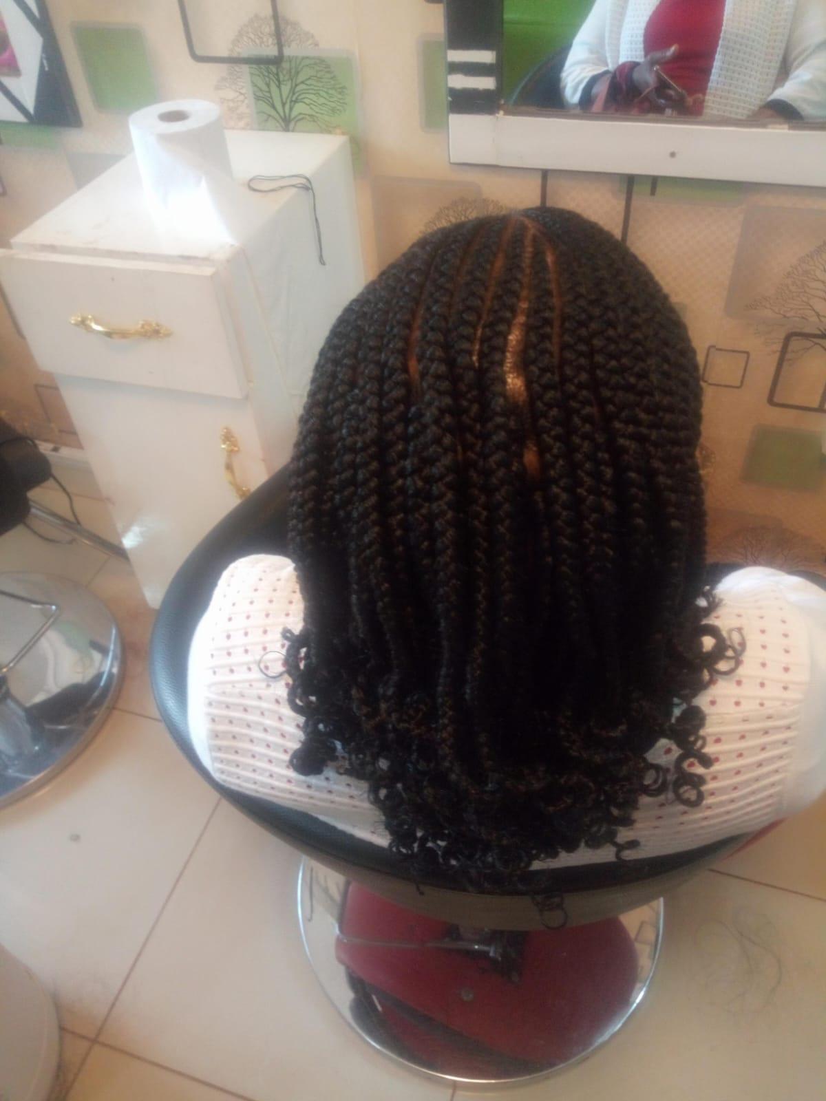 Half lines and half braids