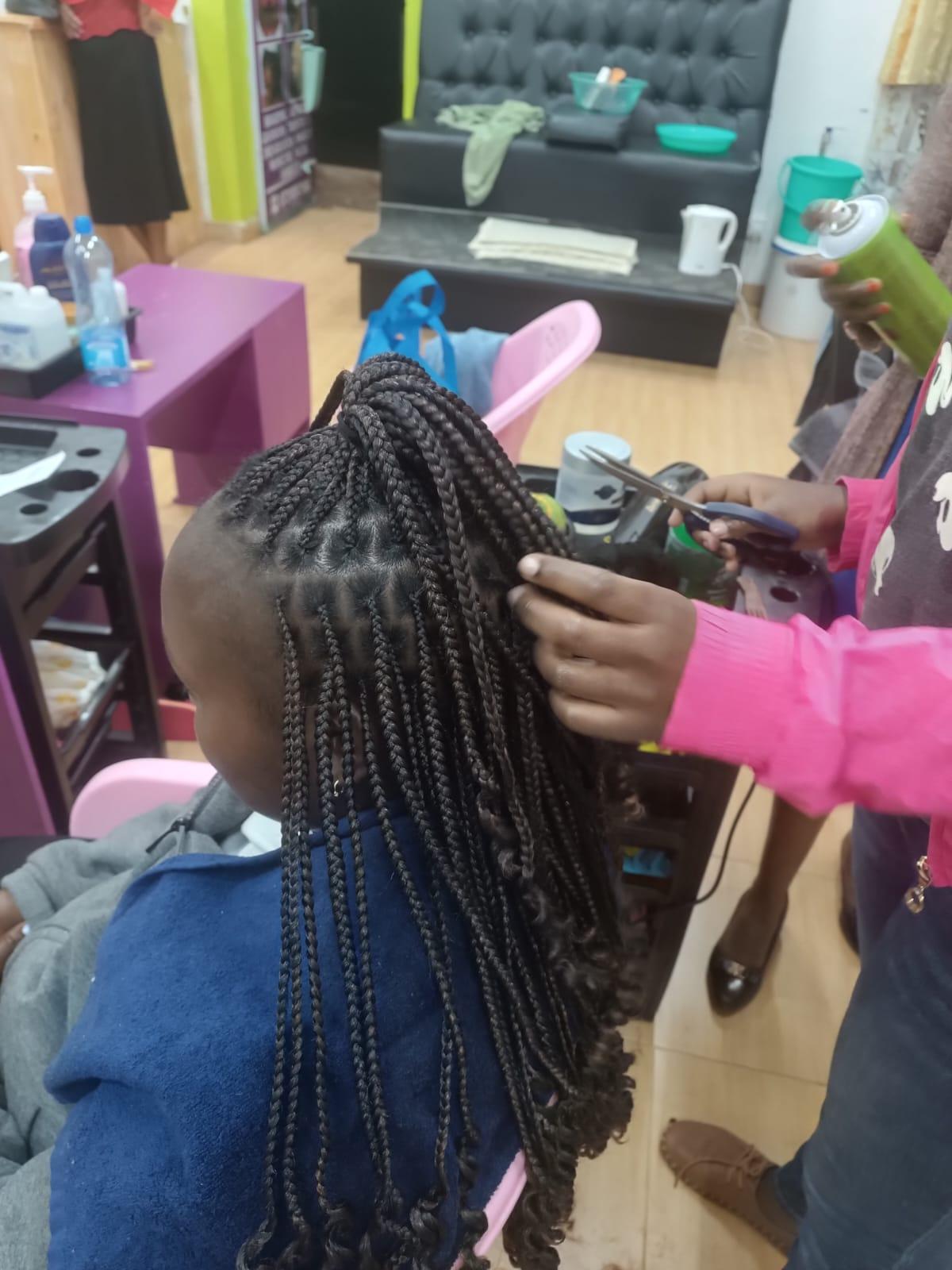 Knoteless braids - Style 1